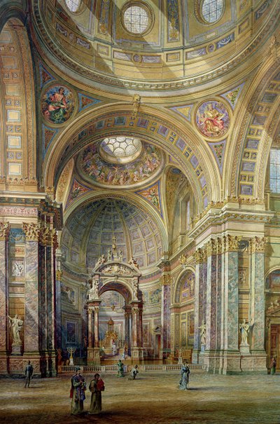 Innenansicht der Brompton Oratory von Herbert A. Gribble